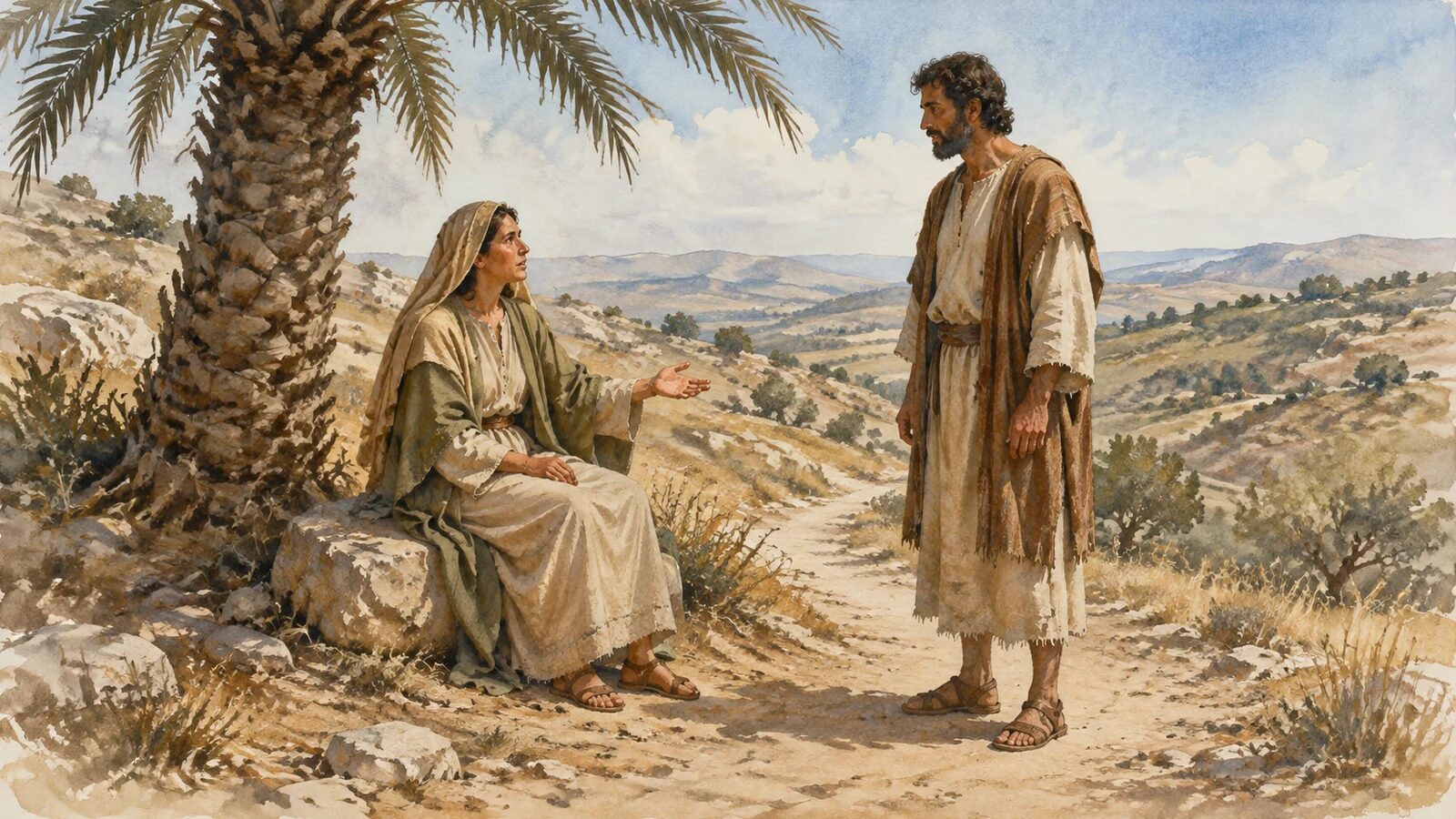 Deborah the Judge: What Her Story in Judges Teaches Deborah gives Barak the command of the Lord beneath her palm tree