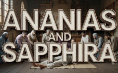 A Complete Bible Study on Ananias and Sapphira