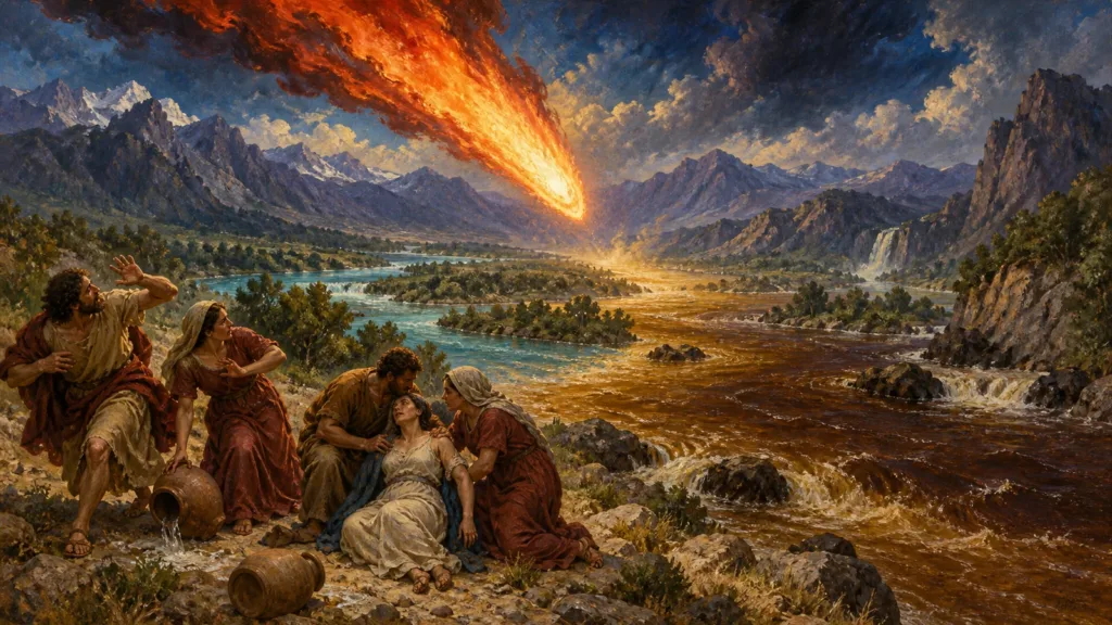 The torch-like star Wormwood falls as freshwater turns bitter and people recoil from the riverbank
