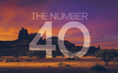A Bible Study on The Number 40