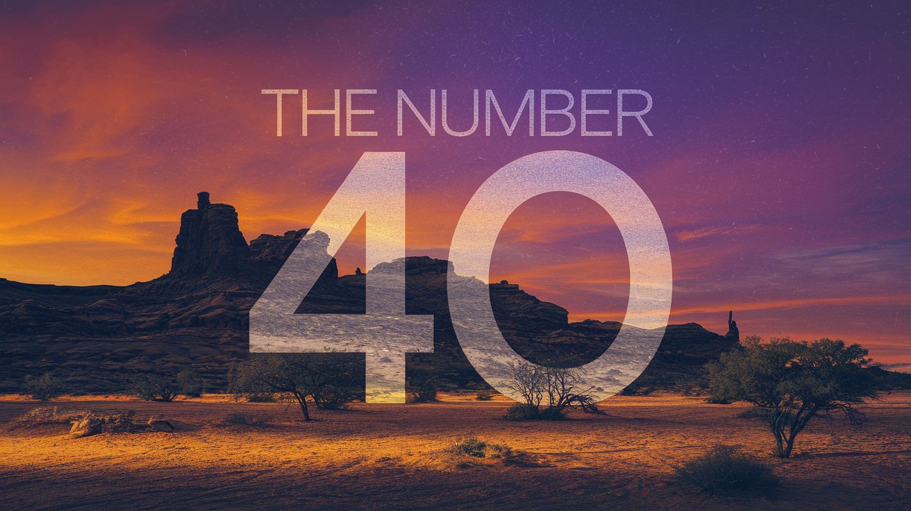 The Number 40 in the Bible: A Study