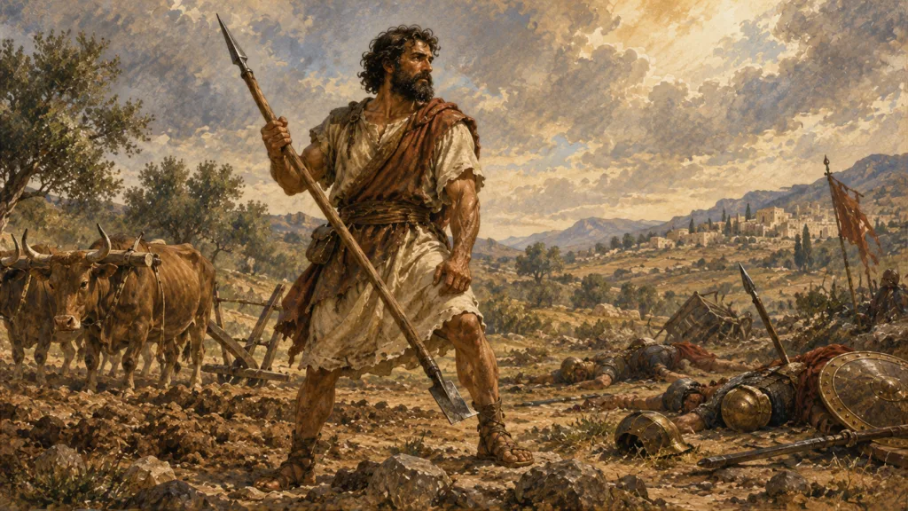 Shamgar and his oxgoad