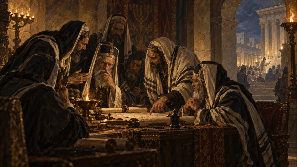 Pharisees planning to kill Jesus
