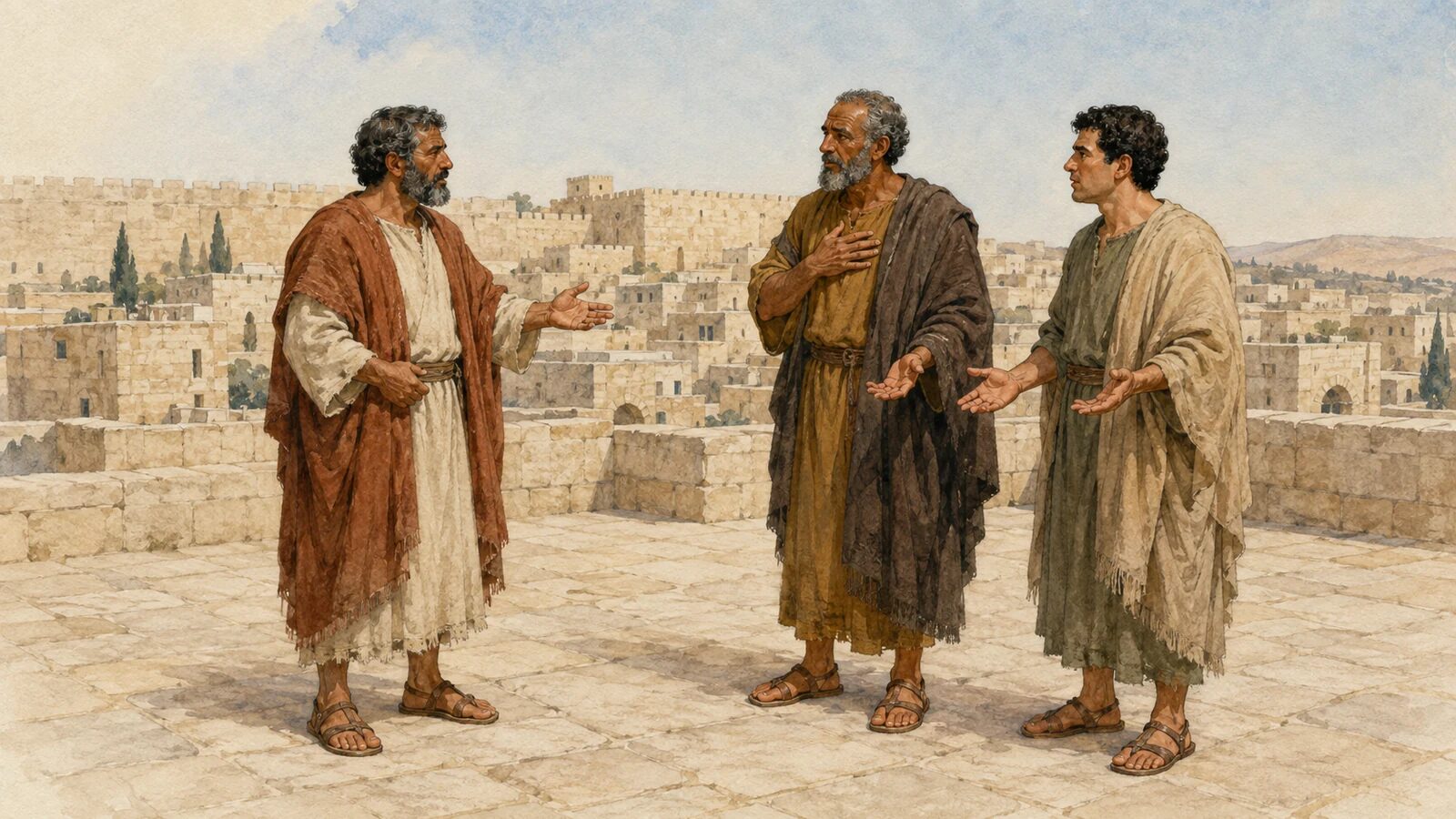 Peter Preaches and Hearers Ask What to Do Peter answers two hearers who respond soberly to the truth about Jesus