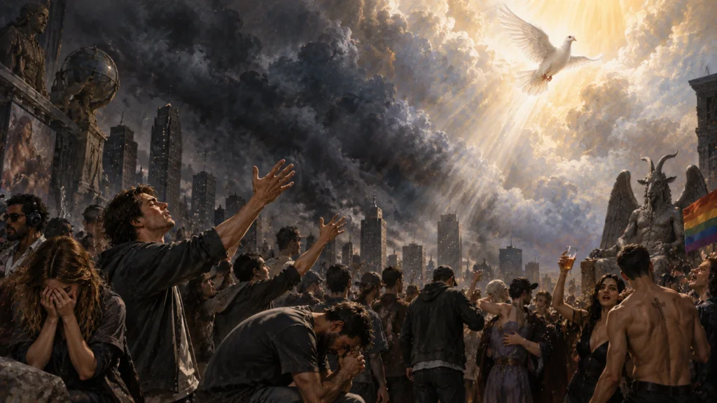 The Holy Spirit being removed before the great tribulation