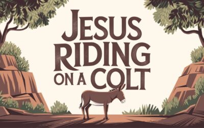 A Bible Study on The Prophecy of Jesus Riding on a Colt