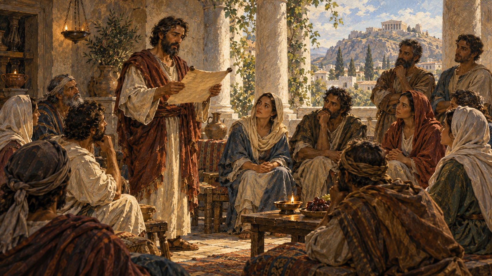Paul’s letter to the Corinthians Paul's letter to the Corinthians