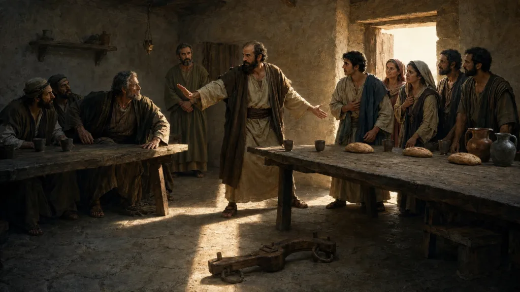 Paul confronts Peter over divided fellowship and welcomes Gentile believers back to the table in Christian freedom