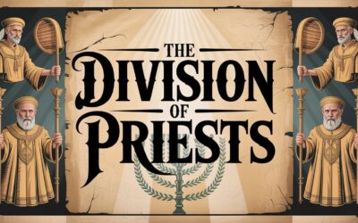 A Bible Study on The Division of Priests in the Old Testament