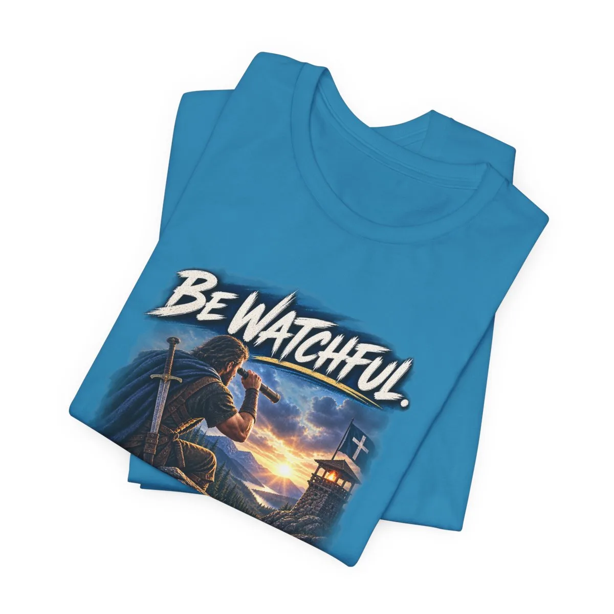 Be Watchful Stand Firm Act Like Men T-Shirt | Christian Faith Graphic Tee - other