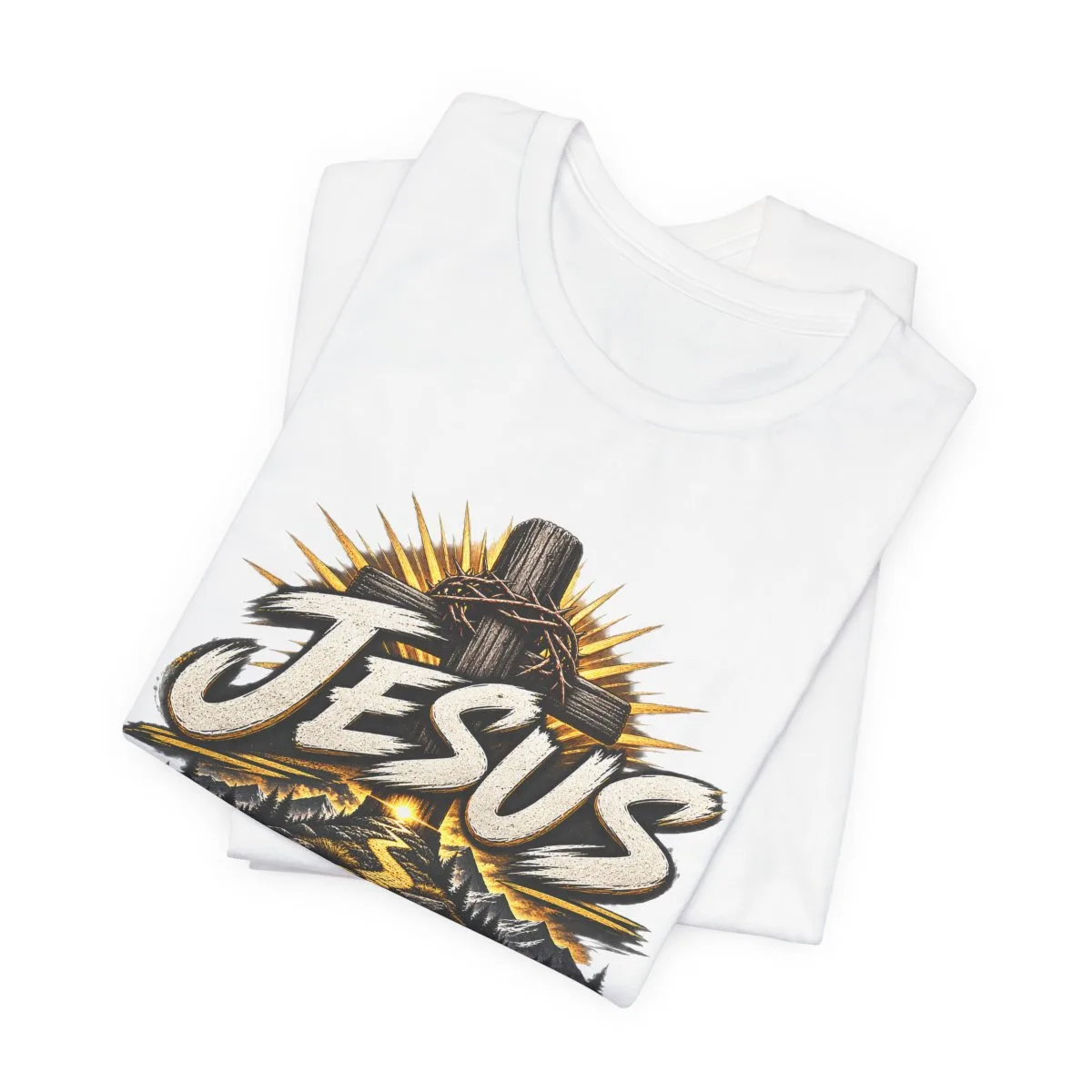 Jesus Is The Way tee | Christian faith graphic shirt, scripture design - other