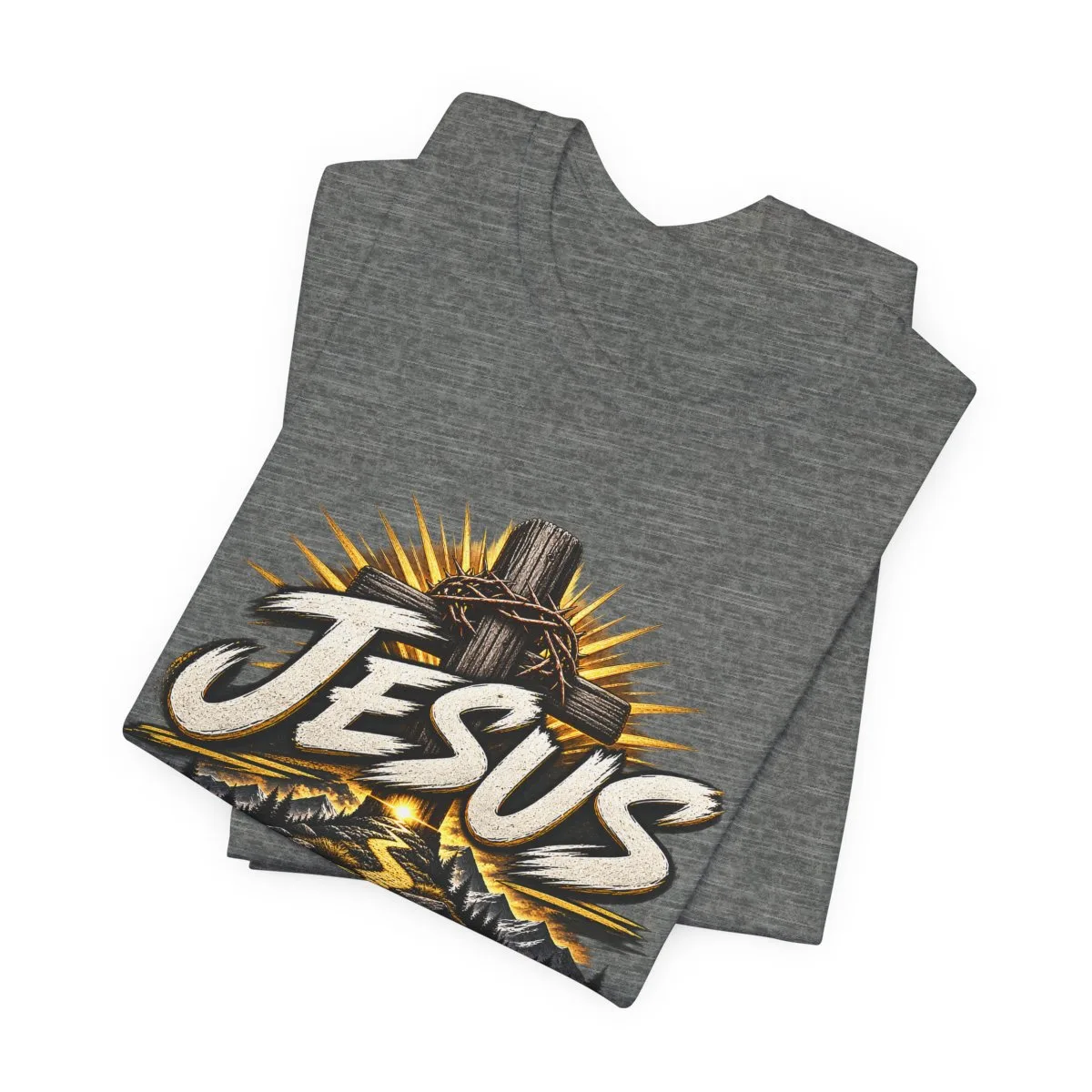Jesus Is The Way tee | Christian faith graphic shirt, scripture design - other