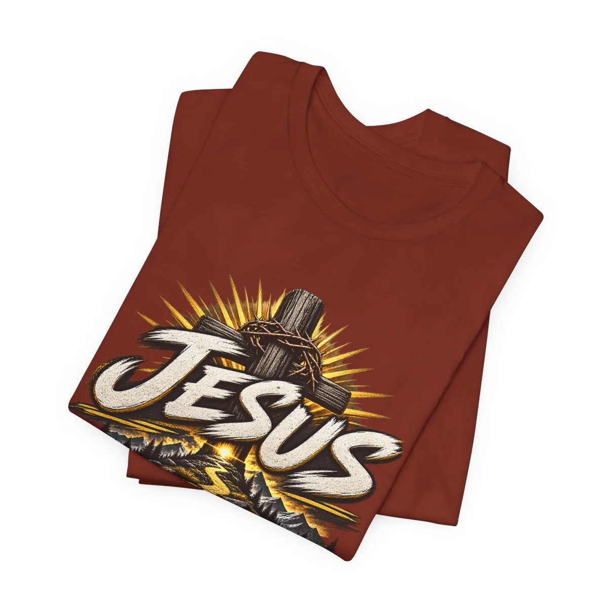 Jesus Is The Way tee | Christian faith graphic shirt, scripture design - other