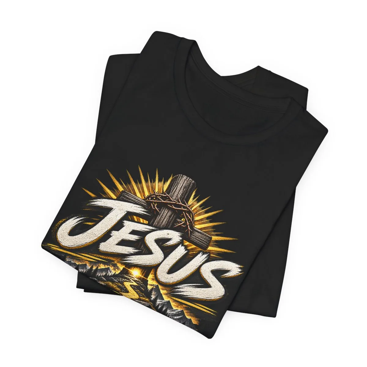 Jesus Is The Way tee | Christian faith graphic shirt, scripture design - other