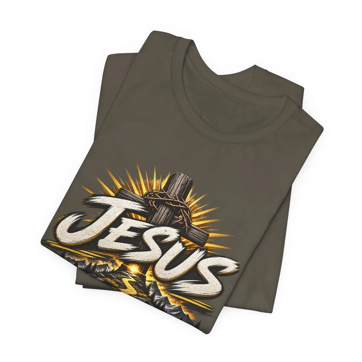 Jesus Is The Way tee | Christian faith graphic shirt, scripture design - other