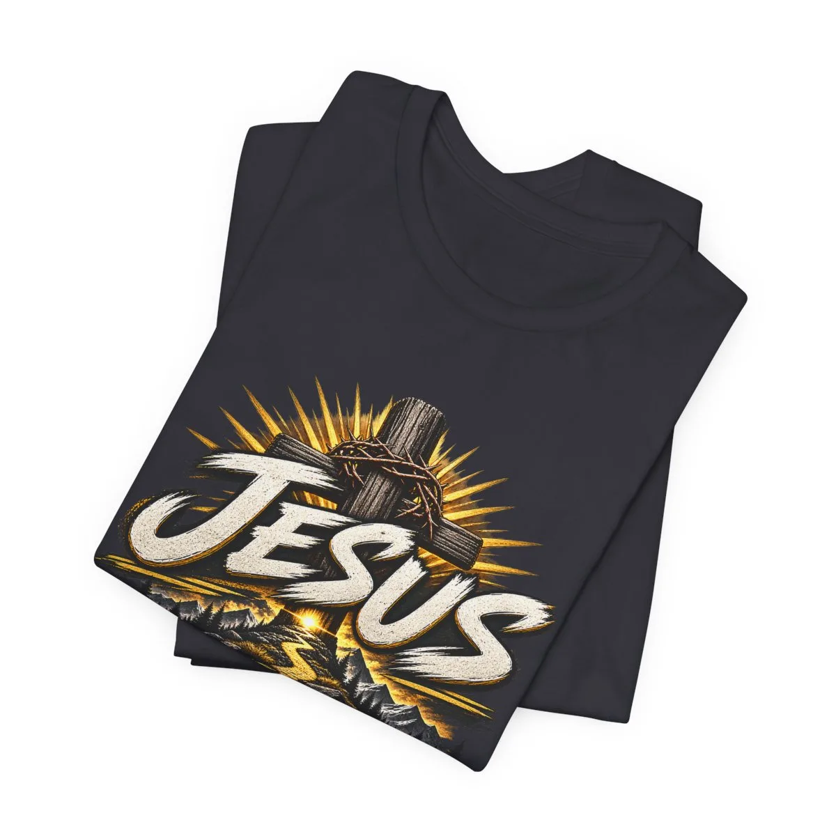 Jesus Is The Way tee | Christian faith graphic shirt, scripture design - other
