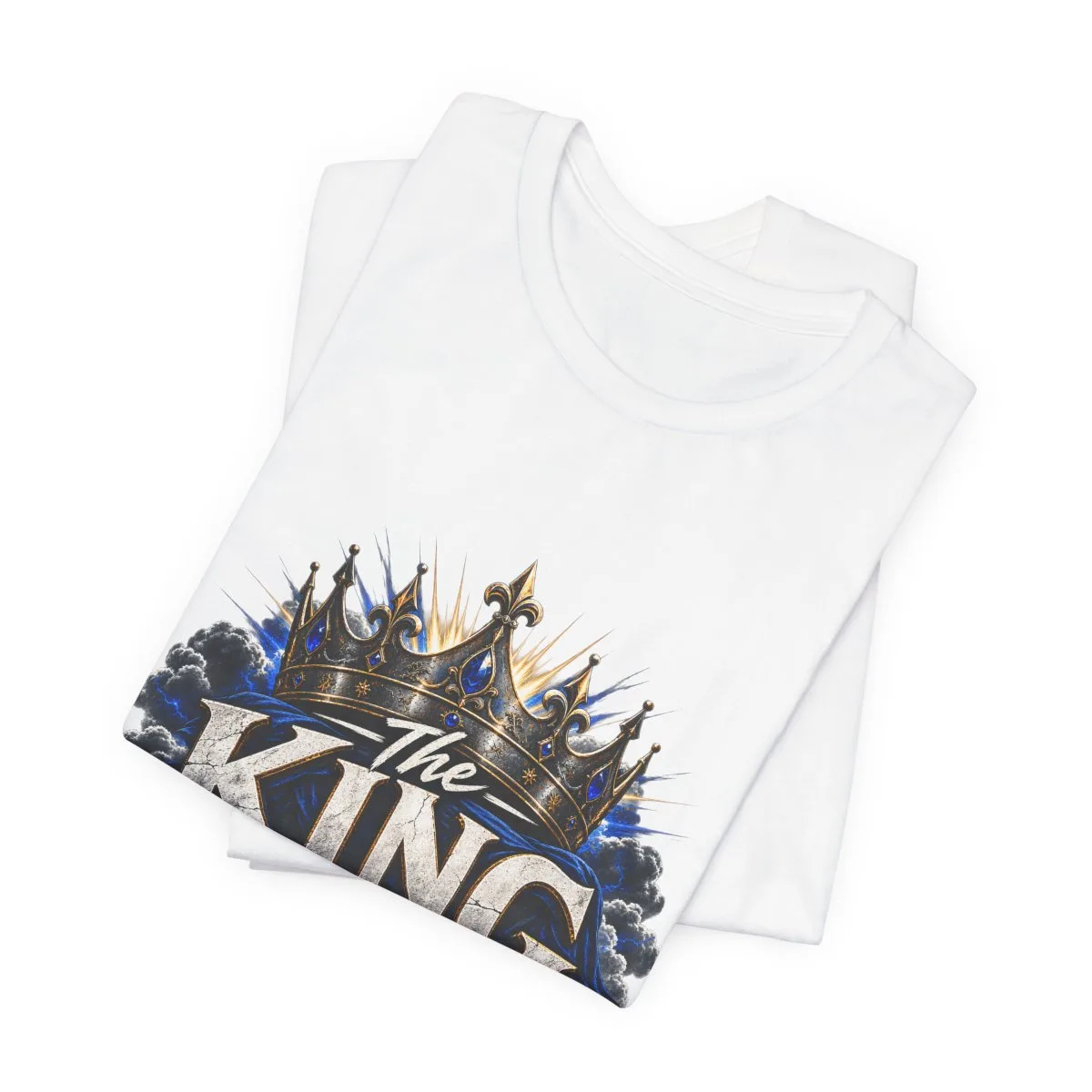 The King Is Coming tee | Crown graphic religious Christian shirt - other
