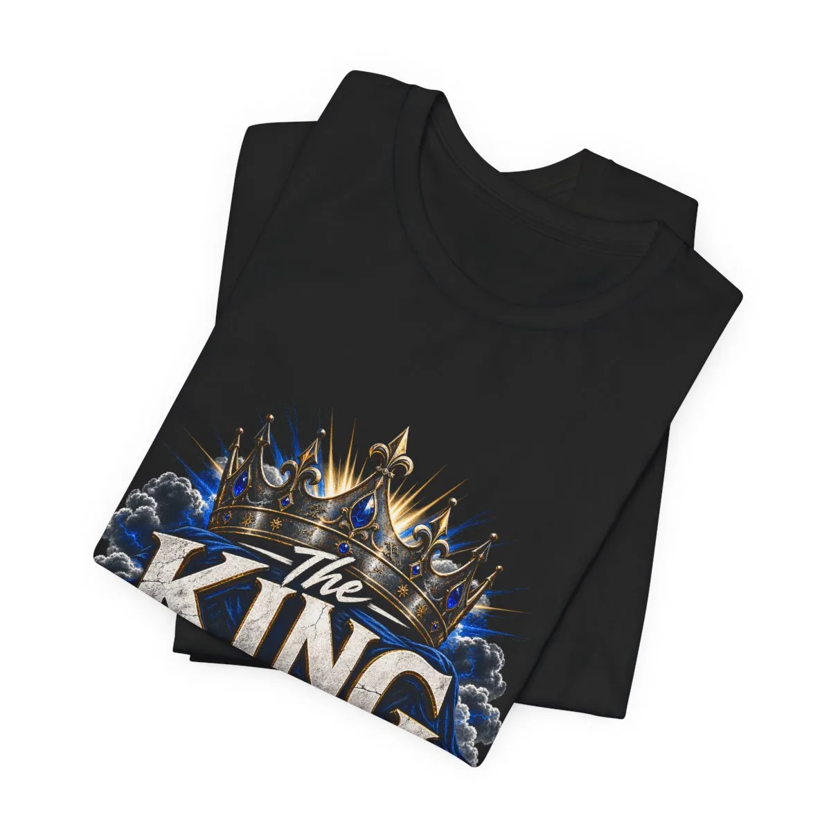 The King Is Coming tee | Crown graphic religious Christian shirt - other