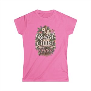 Rooted in Christ, Growing in Grace | Plain Apparel, DIY Printable - front